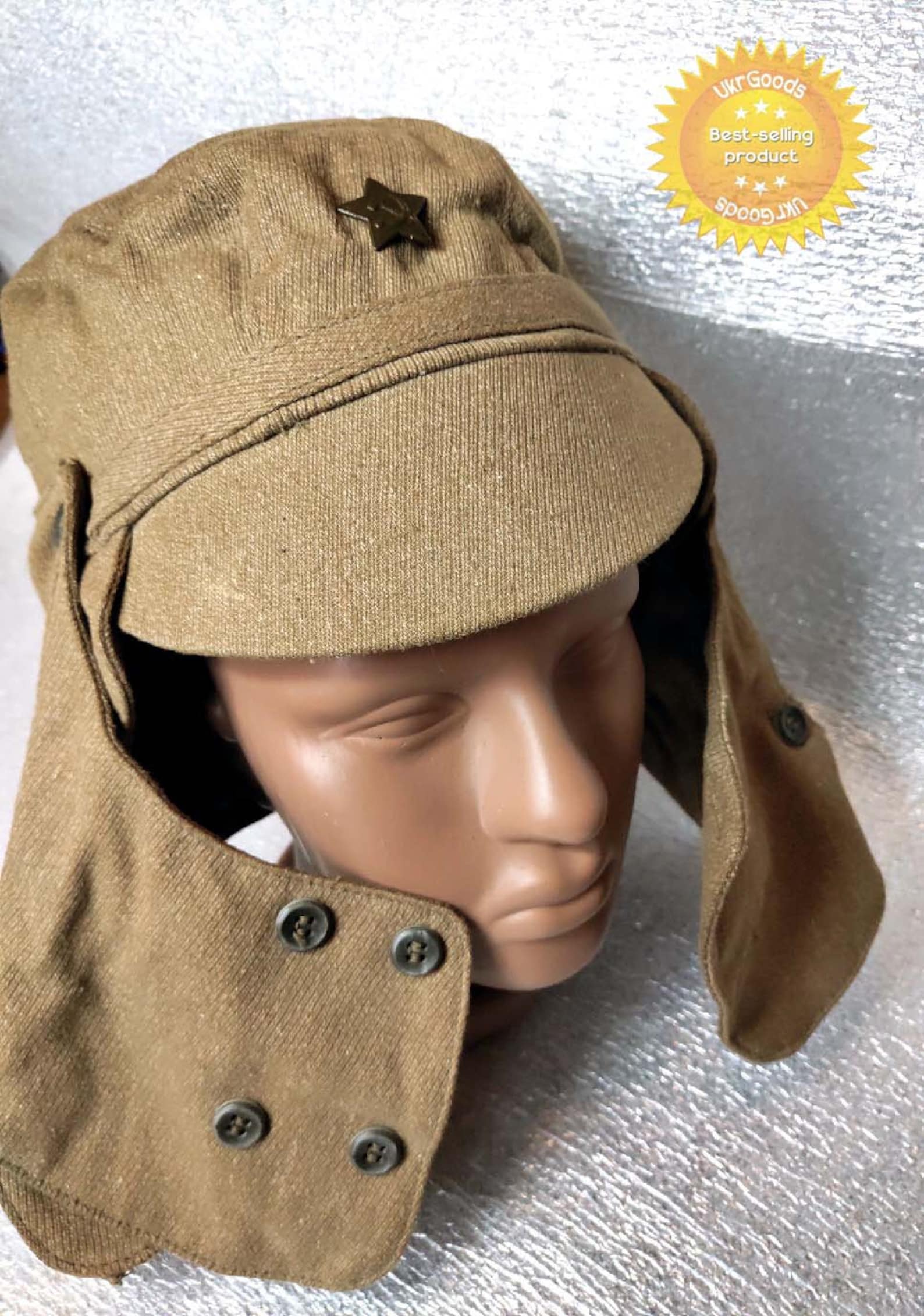 Cap Afganka Authentic Dated Soviet USSR Army Military Desert - Etsy
