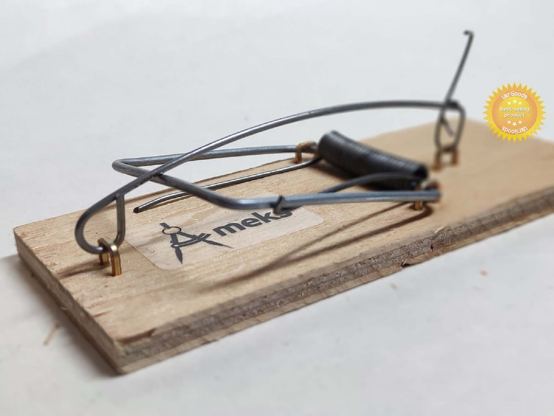 9 X Wooden Mouse Traps Mice Rodent Control Snap Pest Stop Etsy