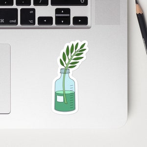 Plant Chemistry Bottle Sticker, Chemistry Student, Biomedical, Biology Nerd, Science Teacher