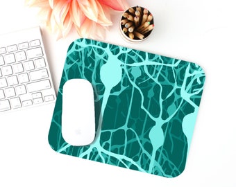 Alfombrilla de ratón Neuron Forest: Regalo de neurología científica