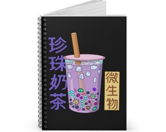 Microbiology Cute chef, Cook Microbe Bubble Tea Apron Baker Nerdy Science Teacher Taro Boba Graduation Gift Kawaii