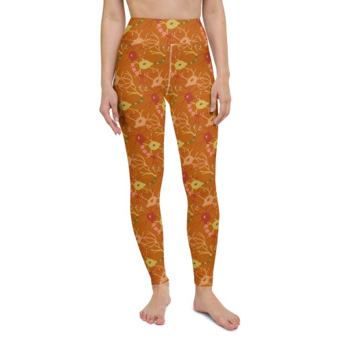 Connected Neurons High deals Waisted Leggings in Autumn