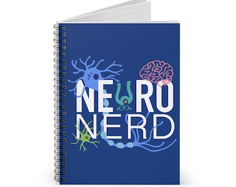 Neuro Nerd Spiral Notebook - Neuroscience Neurology Gift