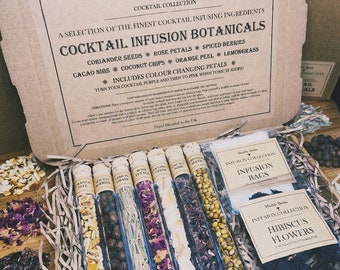 Cocktail Infusions Botanicals • The Perfect Christmas Gift For Cocktail Lovers! • DIY Cocktails