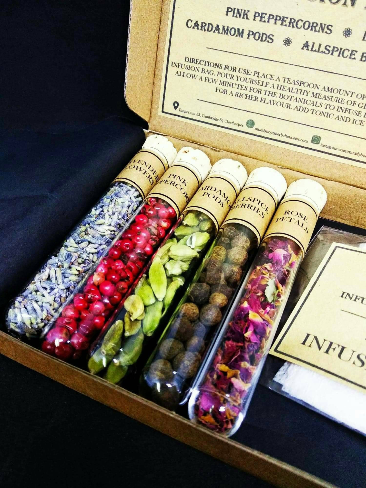 Gin Infusion Botanicals the Perfect Gift for Gin Lovers. Gin Etsy UK