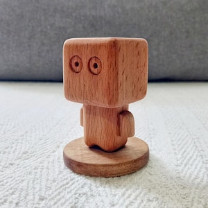 Handcrafted Wooden Figurine, Home Decor, Natural Decor and Toy for Kids
