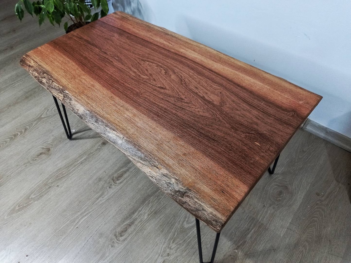 Live edge coffee table wood coffee table wood table Etsy