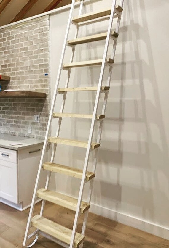 8 ft wooden ladder deals