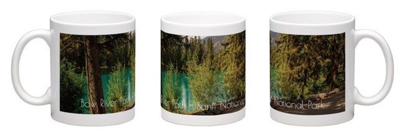 Coffee Mug, Free Delivery, Landscape Photography, Banff National Park, Cup, Alberta Canada, Rocky Mountains, Photography, Perfect Gift Idea. image 1