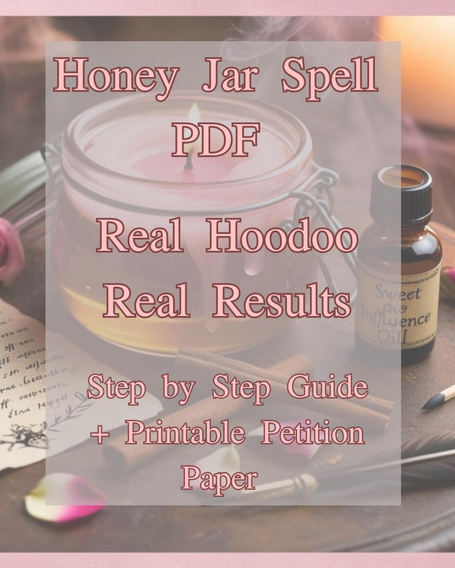 Honey Jar Spell PDF for Love, Influence & Reconciliation | Hoodoo ...