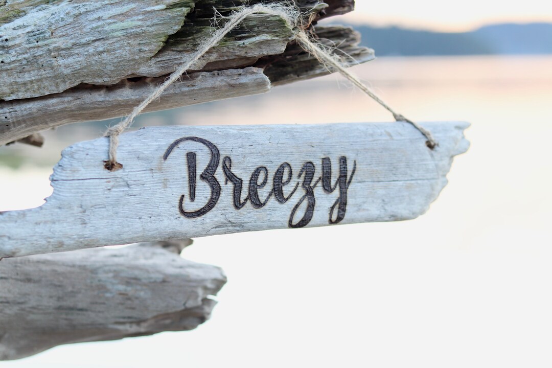 Personalized Driftwood Sign, Custom Driftwood Quote Sign, Unique Custom