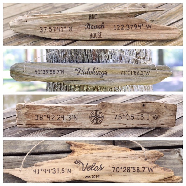 Custom Driftwood Sign Family Name Sign Last Name Sign Etsy