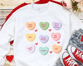 Funny Anti Valentines Day Sweatshirt 
