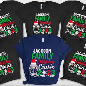 Family Christmas Cruise Shirt, Christmas Cruising Shirts, Custom Christmas Cruise Tshirt, Santa Cruising Crew Shirts, Christmas Cruise 2024