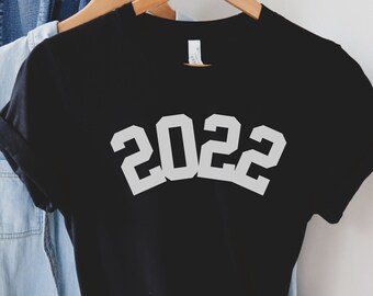 2022 Year Number Shirt, 2022 Happy New Year T Shirt, New
