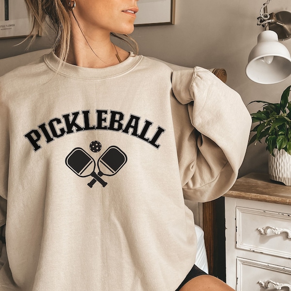 Pickleball Sweatshirt, Pickleball Shirts For Women, Shirt for Pickleball Players, Pickleball Lover TShirt, Pickleball Gift, Pickleball Shirt