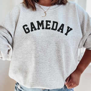 Gameday Sweatshirt, Game Day Sweater, Womens Sunday Sports Sweat, Baseball Basketball Football Mom Shirts, Retro Fall Gameday Sweatshirt