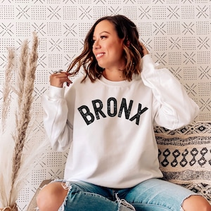 Bronx Sweatshirt, New York Sweater, City Tee, New York City Souvenir Shirt, Gift For Travel Lover, Love Bronx Top, NYC, Womens Bronx Sweater
