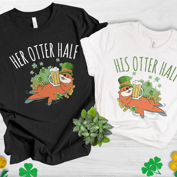 st patricks day couples shirts