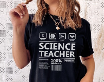 Science Teacher Shirt, Funny Science Teacher Tshirt, Science Nerdy T-shirt, Gift For Science Geek Professor, Teacher Appreciation Gift Shirt