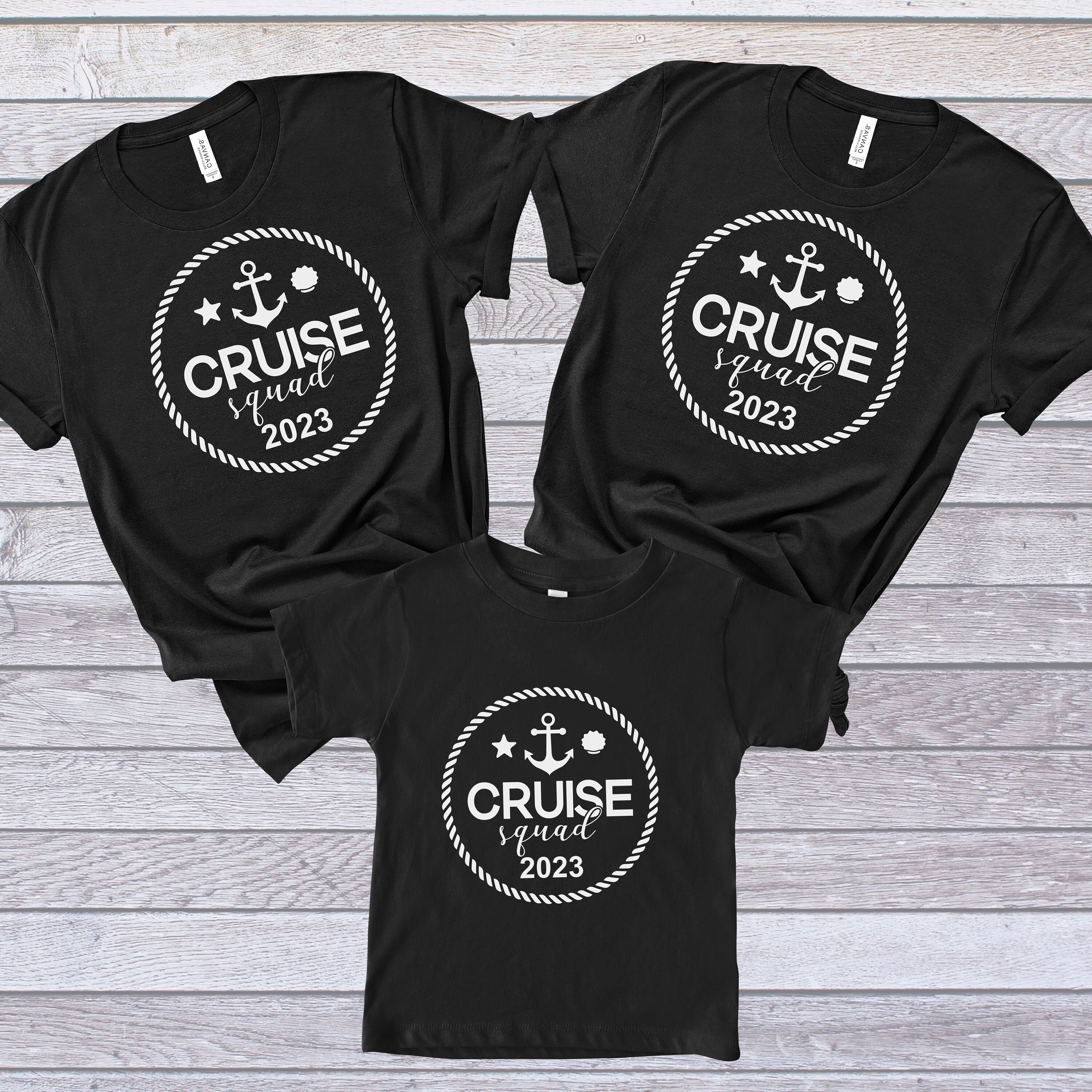 Cruise Squad 2023 Shirts Family Cruise Tshirts Matching - Etsy