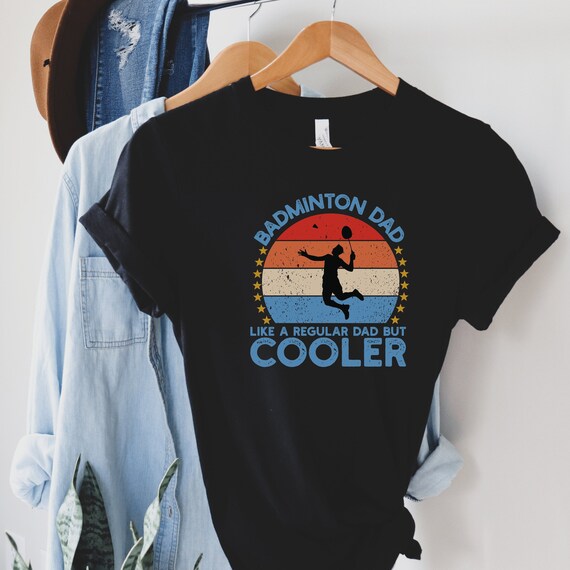 Retro Vintage Daddy Badminton T-Shirt Dad/Father's Day Gift Retro Vintage Daddy Badminton T-Shirt Dad/Father's Day Gift