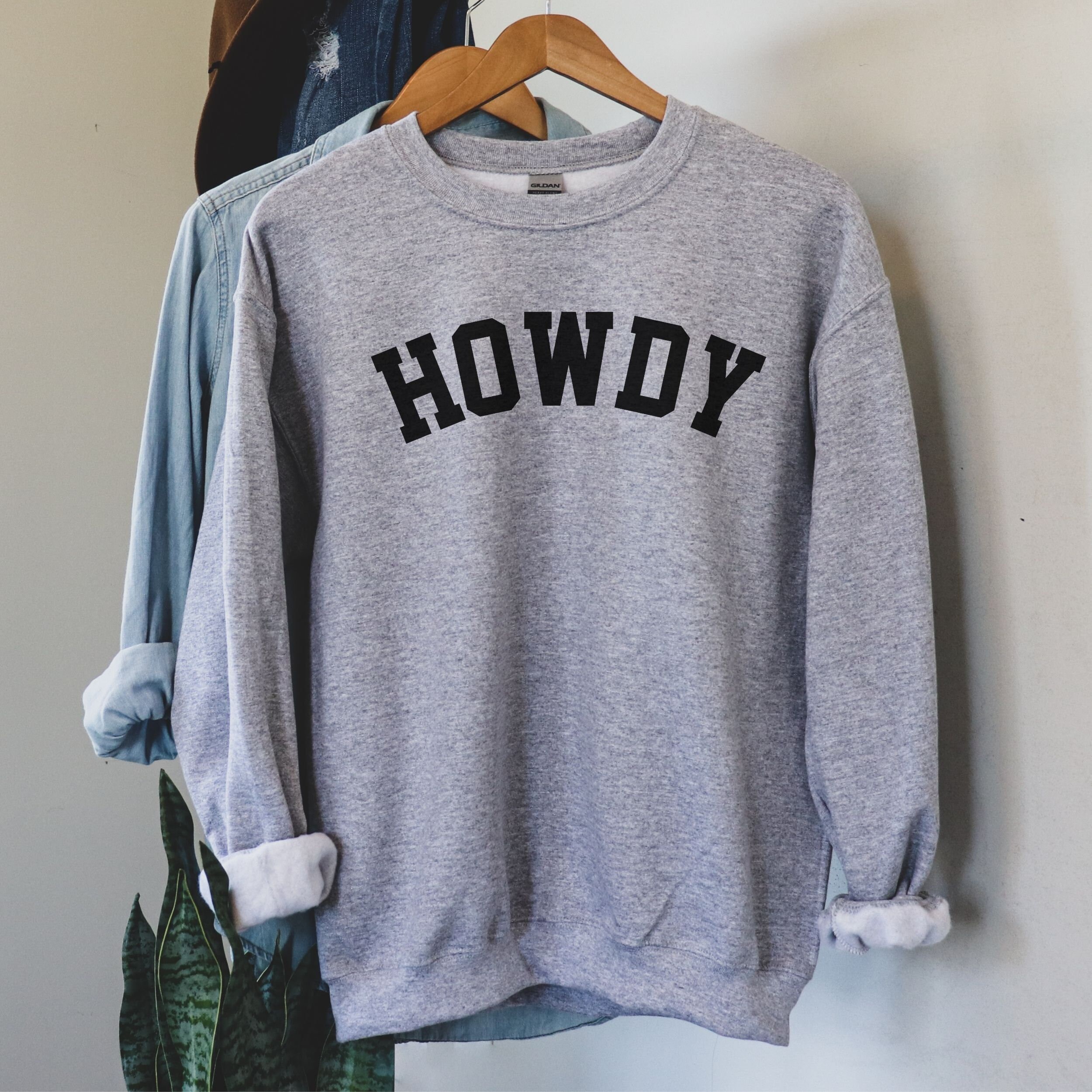 howdy corded sweatshirt