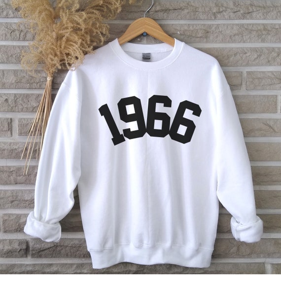 1966 Sweatshirt 56th Birthday Sweater Birthday Gift for - Etsy