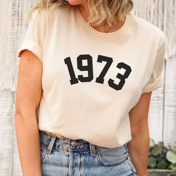 1973 Shirt, 1973 Tshirt, 1973 Shirt Women, Born In 1973 T Shirt, Awesome 1973, Vintage 1973 Birthday Shirts, 50th Birthday Shirt For Women