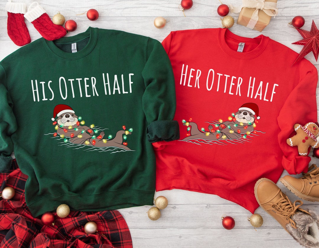 Couples Christmas Sweater, Couple Christmas Shirts, Funny Matching