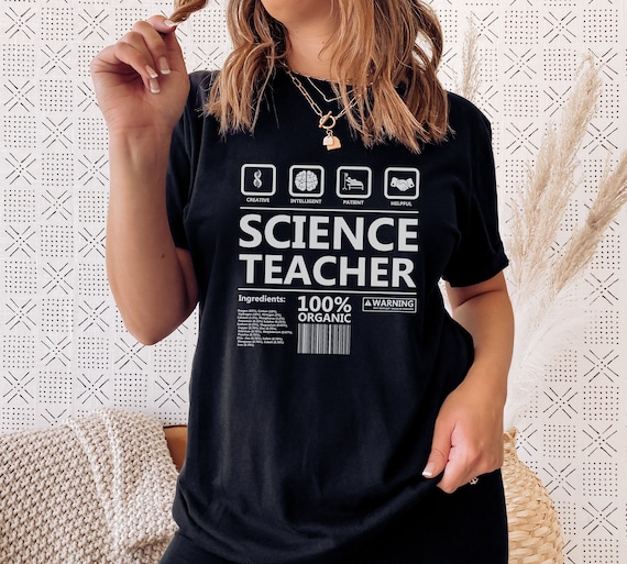 Science Teacher Shirt Science Teacher Tshirt Science - Etsy UK