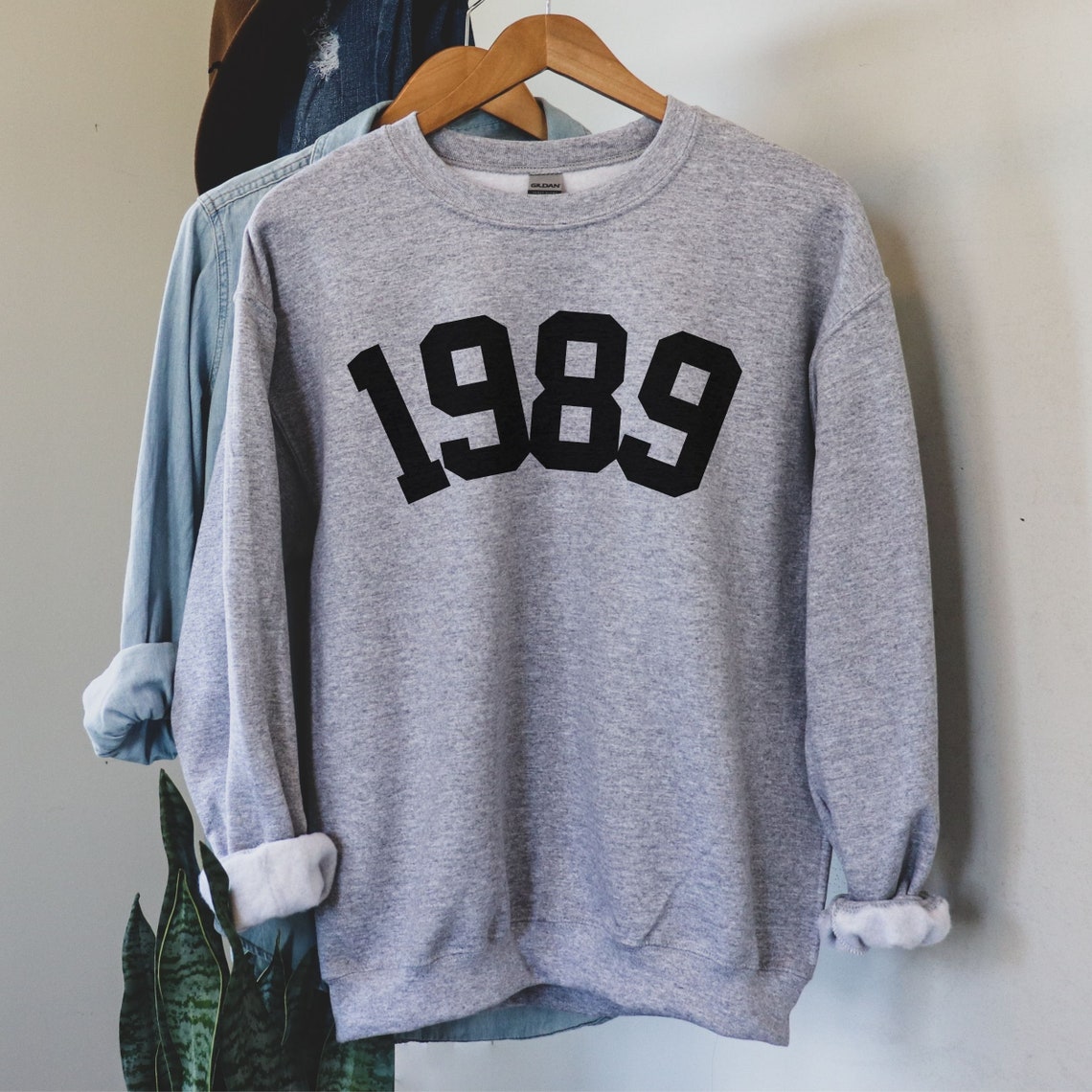 Number 89 Long Sleeve Sweatshirt