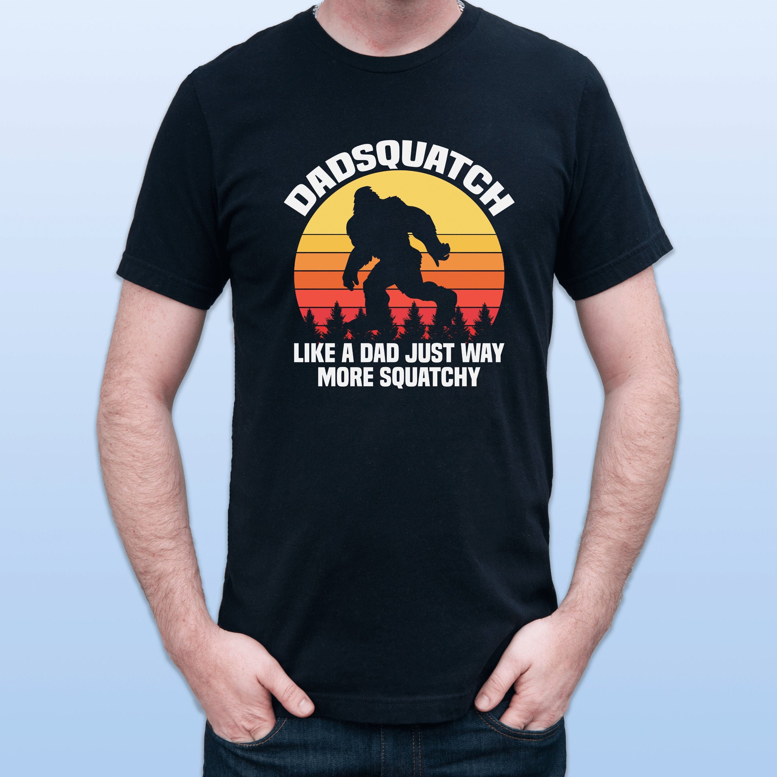 bigfoot dad shirt
