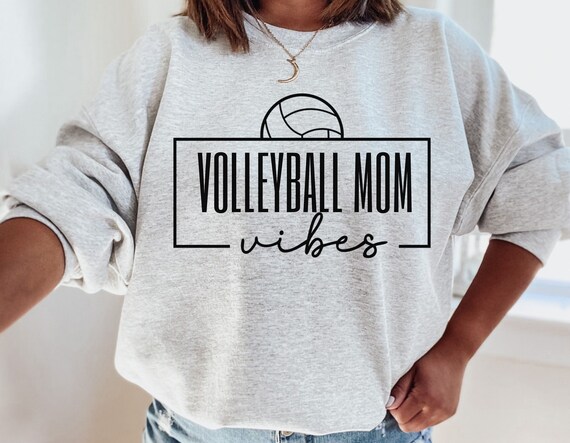 Volleyball mom sweatshirt clearance