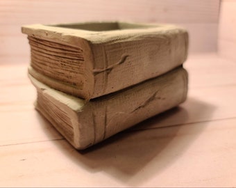 Concrete Book Planter / Book End / Book Lover Gift