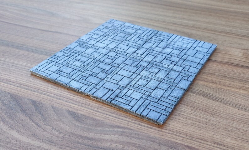 Lefty Terrain Floor 3x3 Four Pack Modular Magnetic Image 0