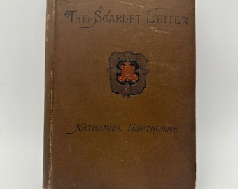 Antik bok; Scarlettbrevet, 1887