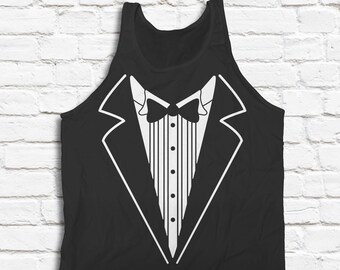 tuxedo tank top