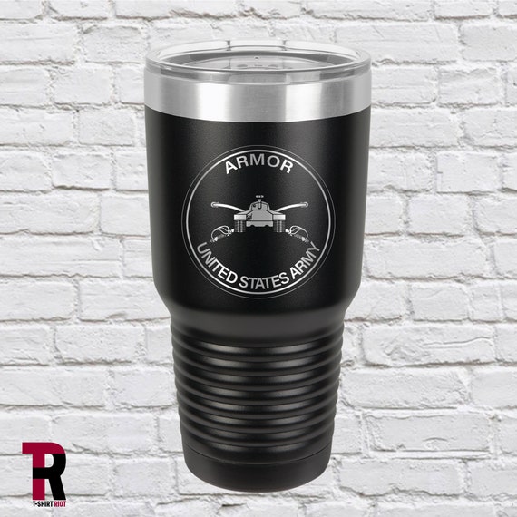 Personalized Military Design Insulated 30 oz Tumblers