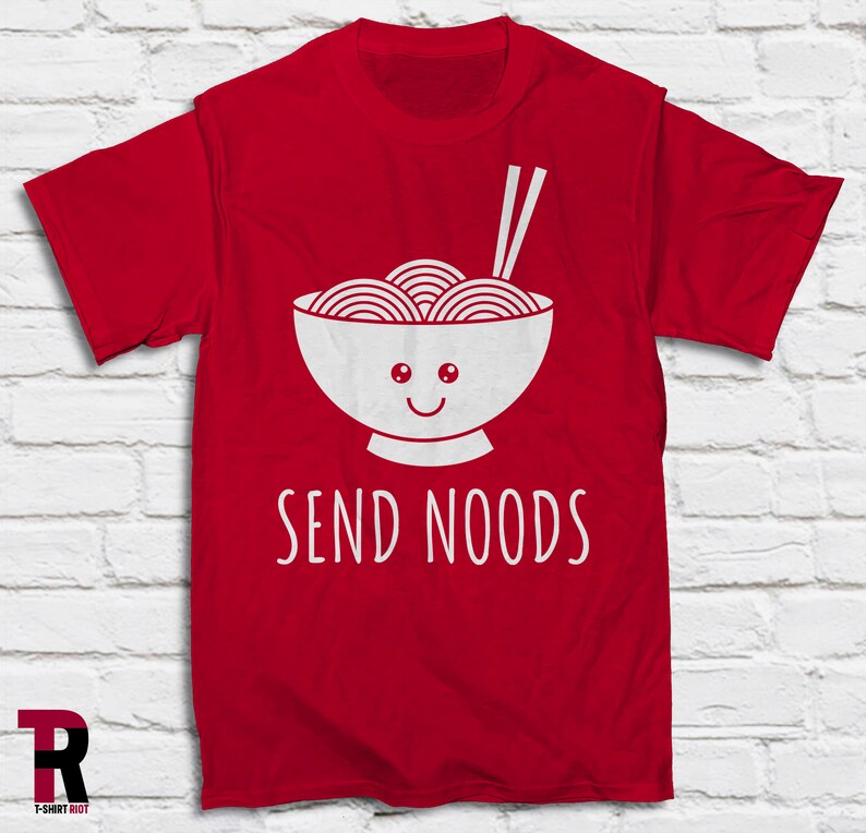 send noods men's shirt