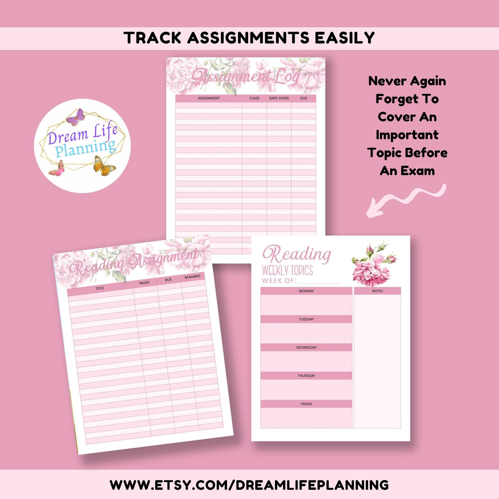 Lesson Planner Printable, Lesson Plan Template, Teacher Planner Digital, Lesson Plans, Teacher ...