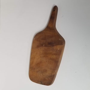 17&quot; Bread Board Vintage Wood Hanging Cheese Charcuterie Butter Board