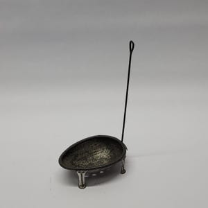 Vintage Metal Egg Poacher: Rustic Kitchen Decor, Ring Holder
