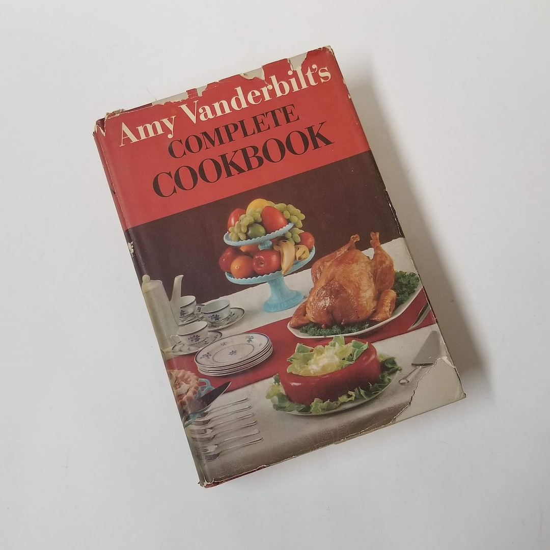 Amy Vanderbilt's Complete Cookbook Vintage 1961 Illustrated by Andy ...