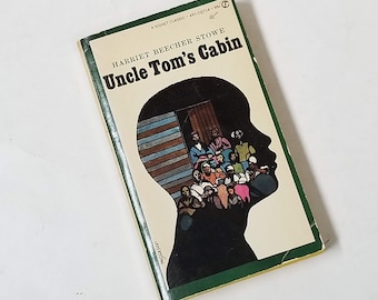 1966 Uncle Tom&#39;s Cabin Signet Classic Vintage Paperback by Harriet Beecher Stowe