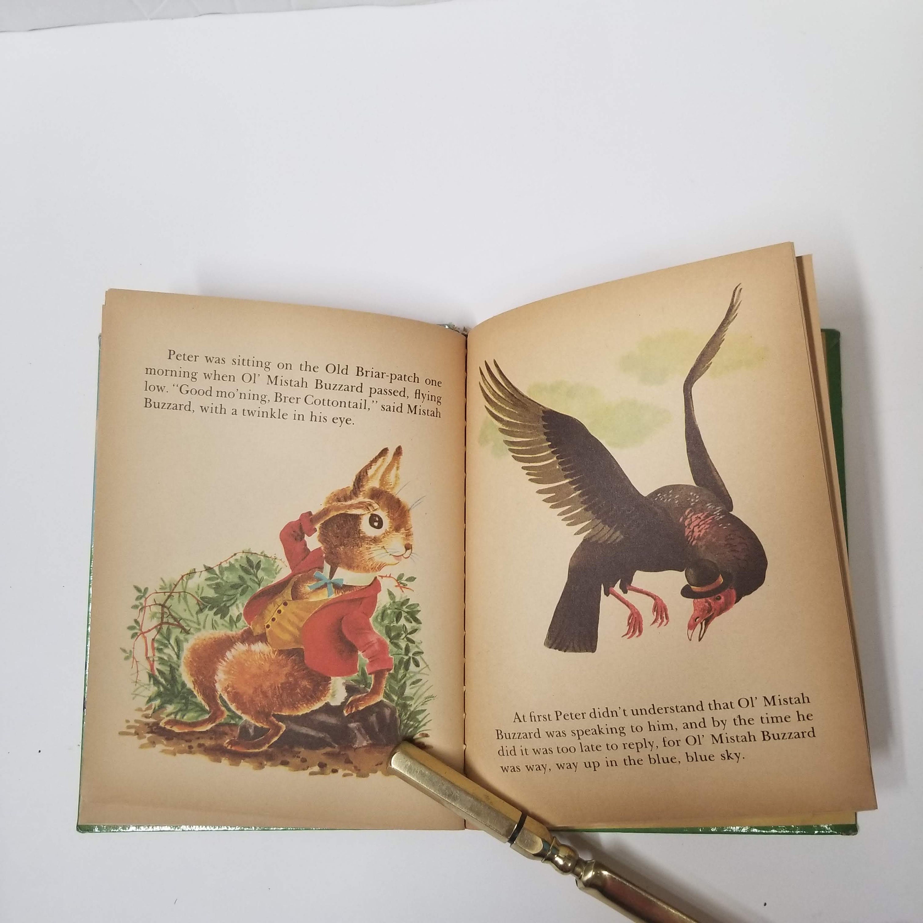 1957 Peter Rabbit Vintage Wonder Book How Peter Cottontail pic