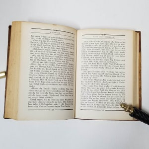 Puede incluir: Un libro abierto con p&aacute;ginas envejecidas, con texto en una fuente cl&aacute;sica. Una pluma descansa sobre la p&aacute;gina y la portada del libro es visible. El libro es probablemente un texto hist&oacute;rico o una novela.