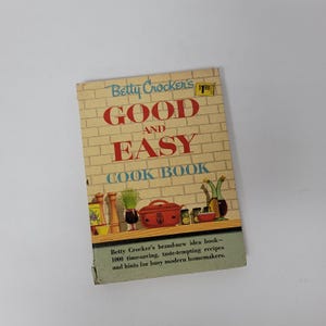 1954 Betty Crocker Cookbook: 1st Edition, 2nd Printing - Vintage Recipe Book