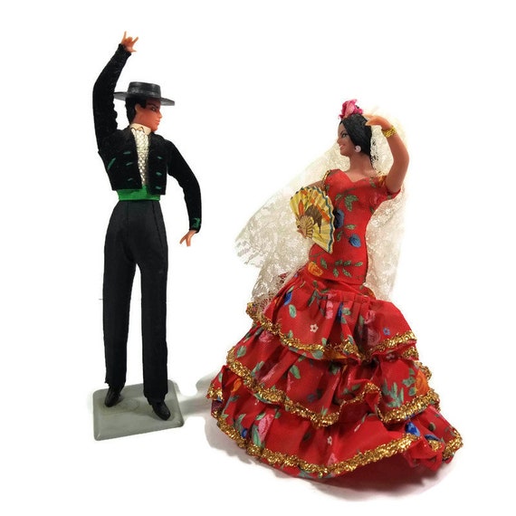 Marin Chiclana Flamenco Dancers Vintage 
