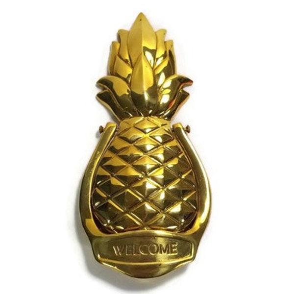 Brass Pineapple Etsy